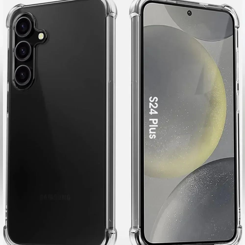 🤯5/$25🤯 Migeec Samsung Galaxy S24 Plus Shockproof Clear Phone Case